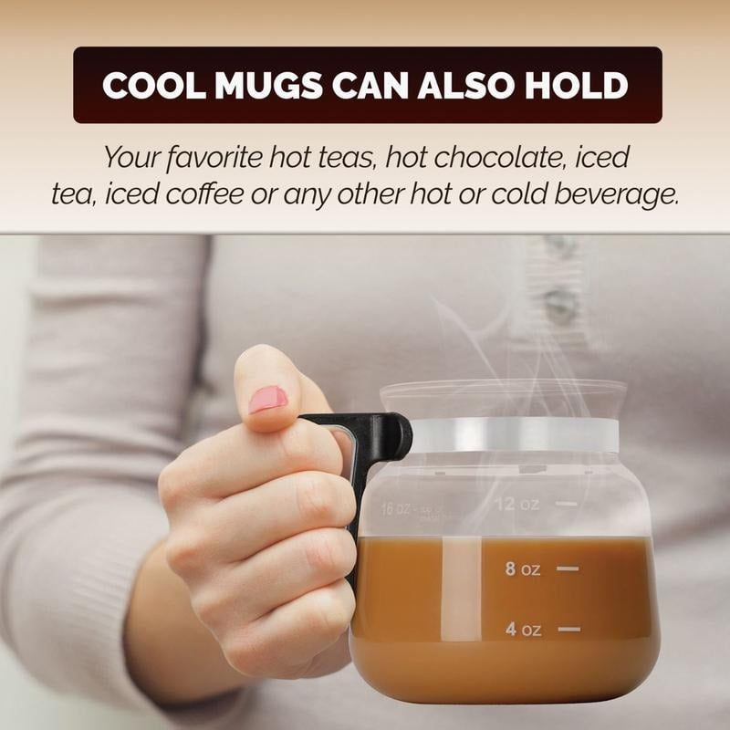 đâ 16 Oz Glass Coffee Mug â Coffee Pot Style