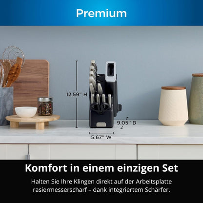 NoDull™ 12-teiliges Messerset