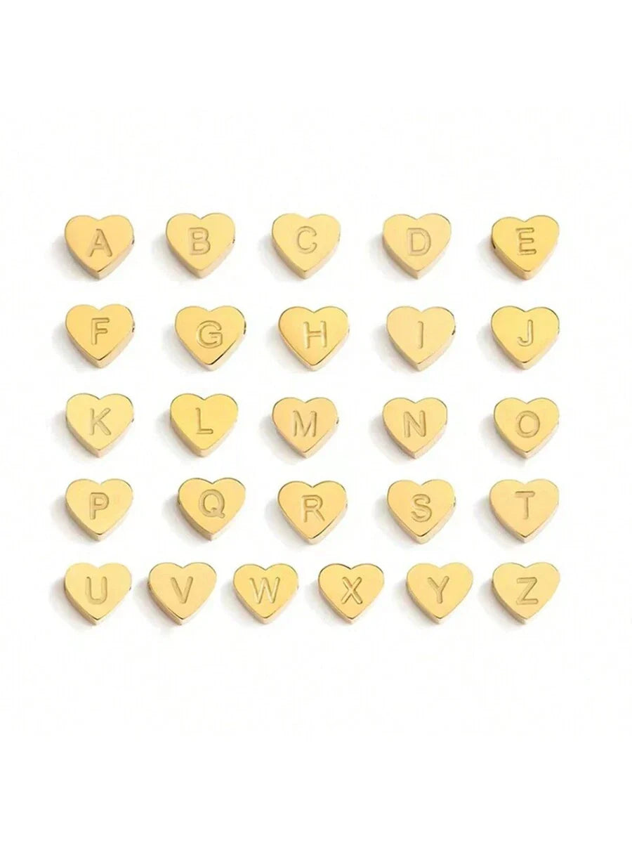 Lunaria Initial Heart Bracelet