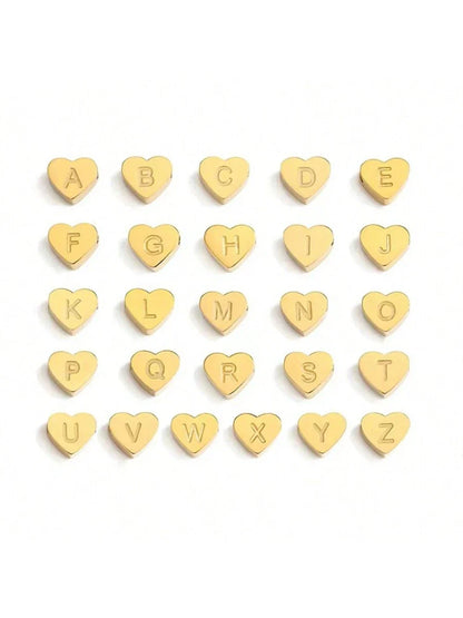 Lunaria Initial Heart Bracelet