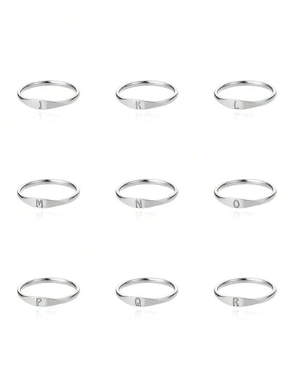 Lexora Alphabet Ring