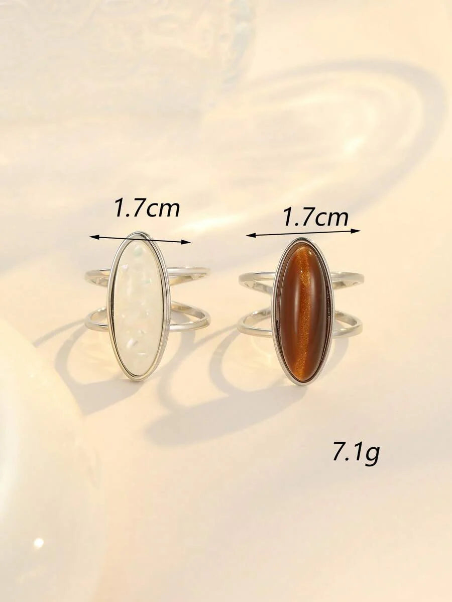 Aurion Open Ring Set