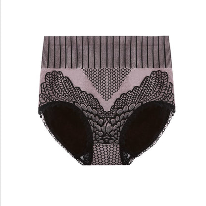 Neue Spitzenhöschen mit hoher Taille für Damen
