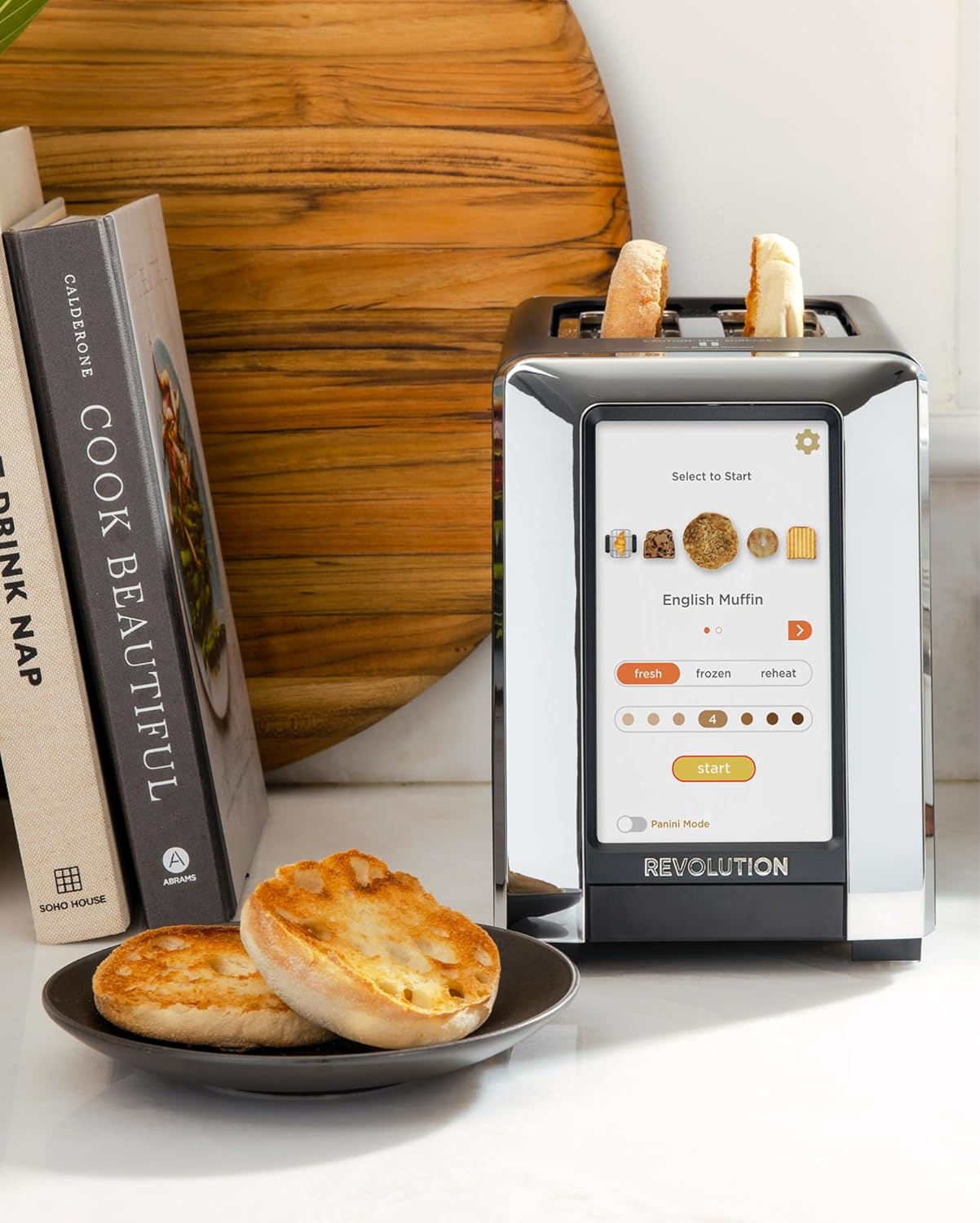 Hochgeschwindigkeits-Toaster mit Touchscreen