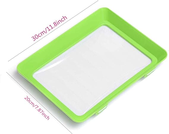 🔥Umweltfreundliches Design – Wiederverwendbares Tablett zur Lebensmittelkonservierung🥰