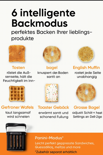 Hochgeschwindigkeits-Toaster mit Touchscreen