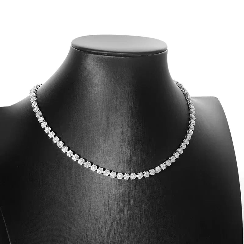 Eternal Bloom Necklace Floral 925 Sterling Silver
