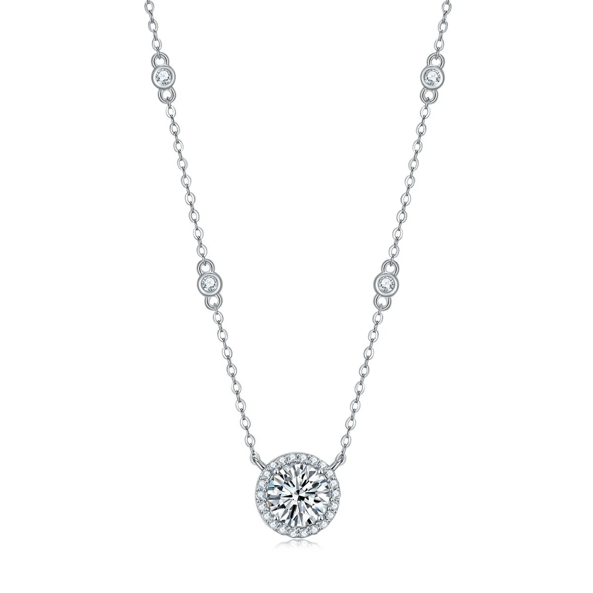 Lumina Moissanite Necklace