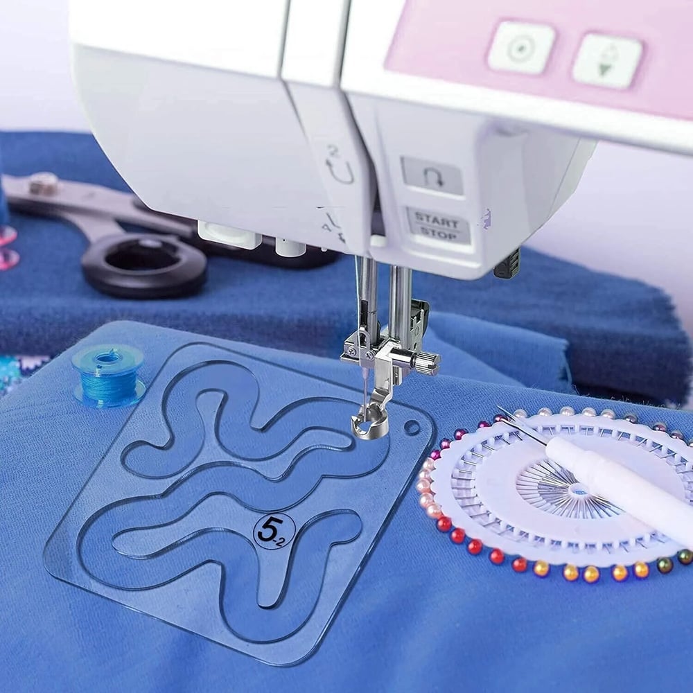 🥰🥰 2025 Motion Kleidungsstück-Lineal-Set (11 PCS) + Fußaufsatz